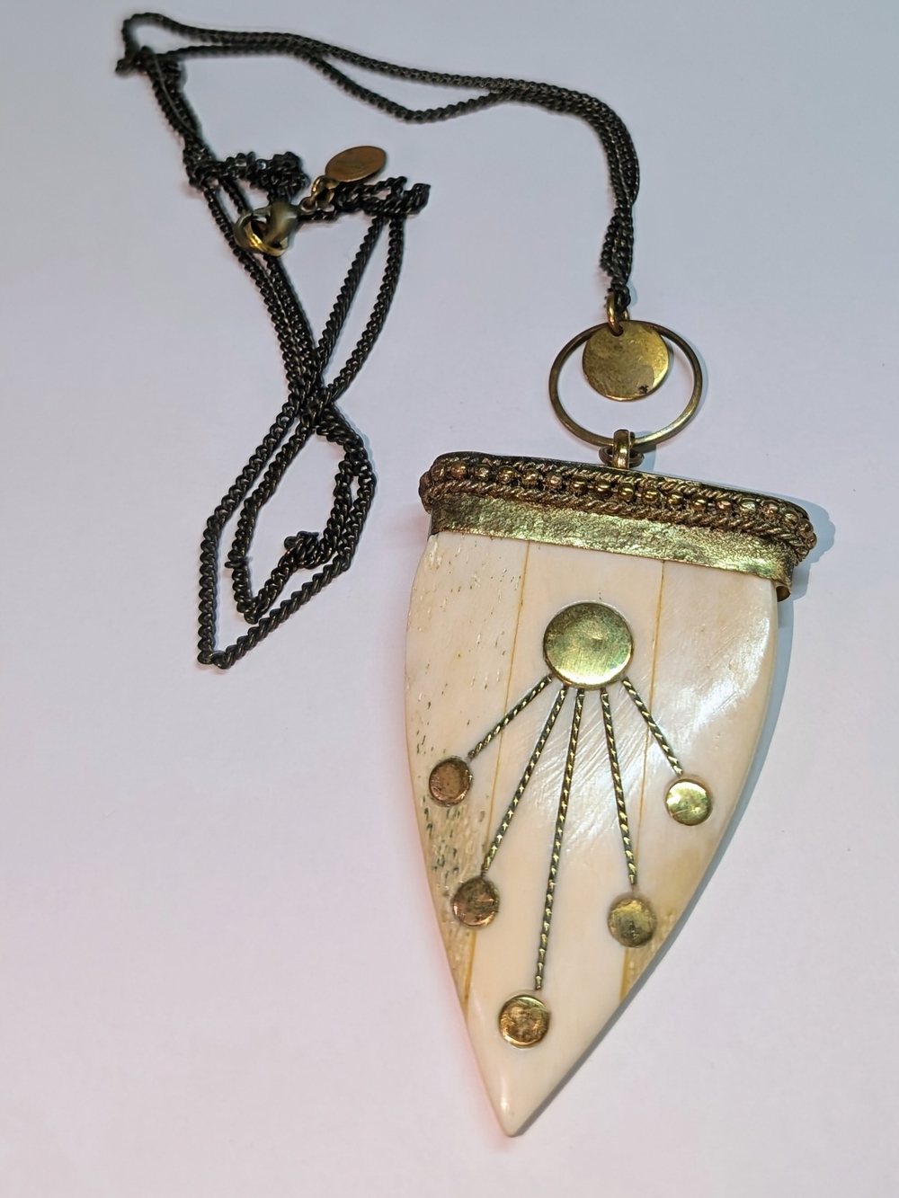 Larissa Loden Bone Starburst Necklace